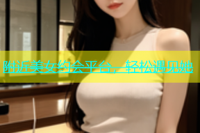 附近美女约会平台，轻松遇见她