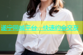 遂宁同城平台，快速约会交友