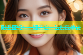 附近蜜约：一键开启，告别孤单夜