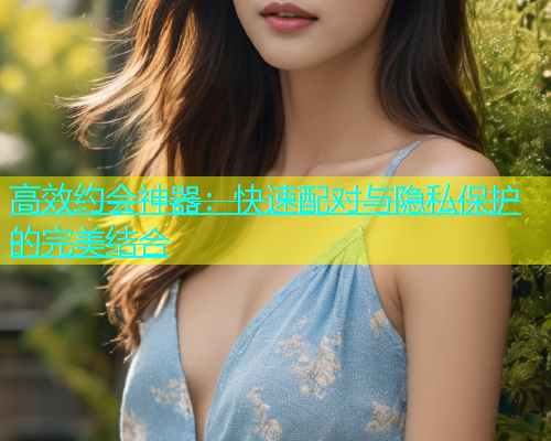 高效约会神器：快速配对与隐私保护的完美结合  第1张