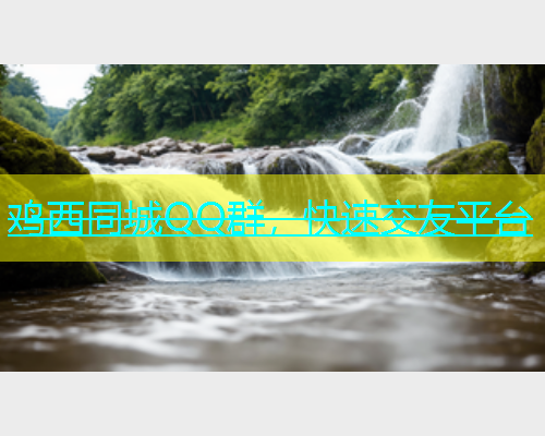 鸡西同城QQ群，快速交友平台  第1张